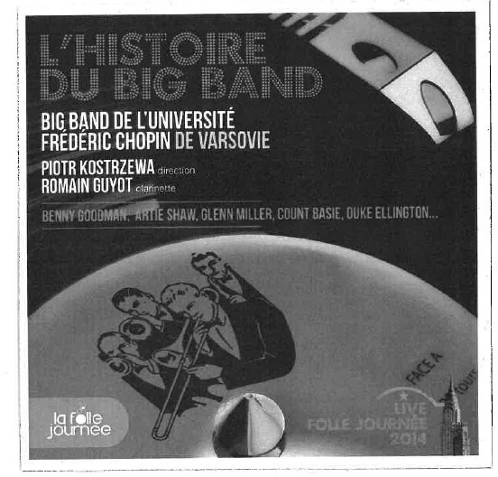 Okładka płyty L’Histoire du Big Band — Folle Journée